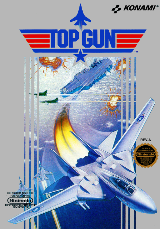 Top Gun (USA) (Rev 1) box art